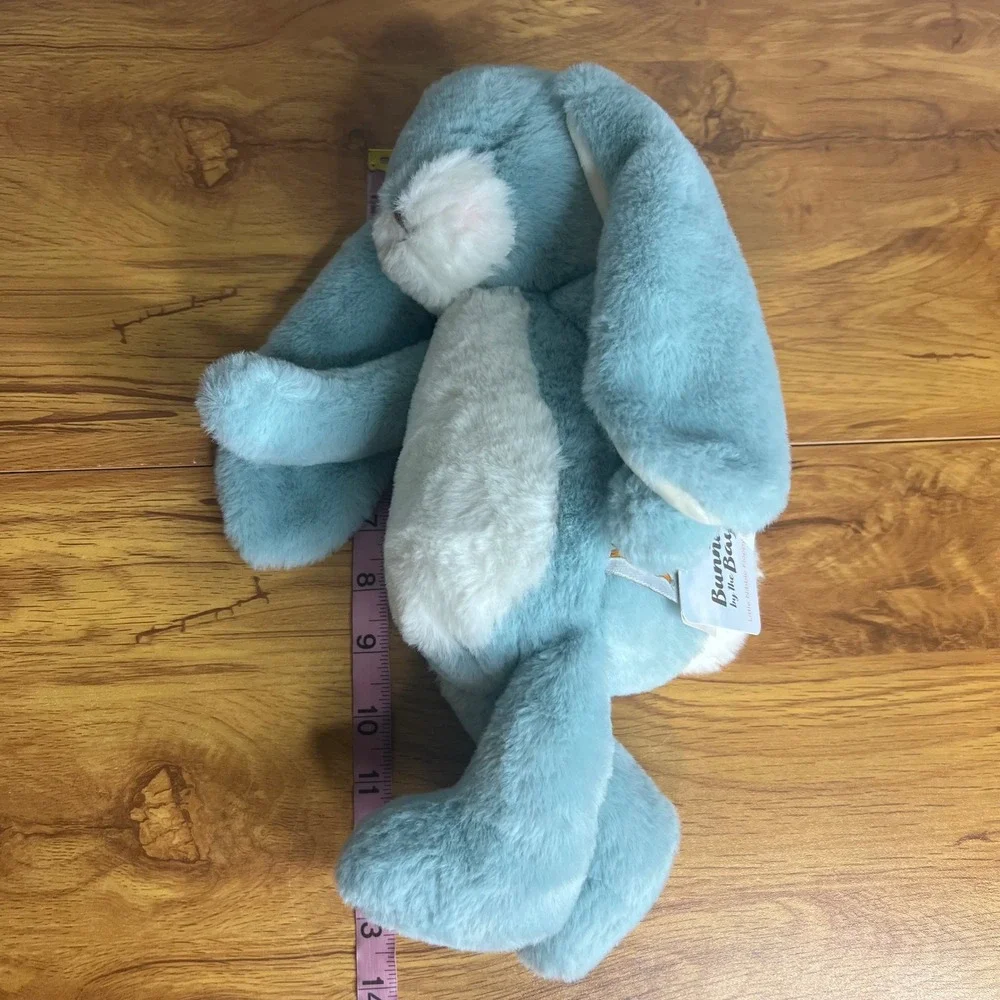 Bunnies By The Bay 12 In Blue White Little Nibble Floppy Bunny Rabbit NWT